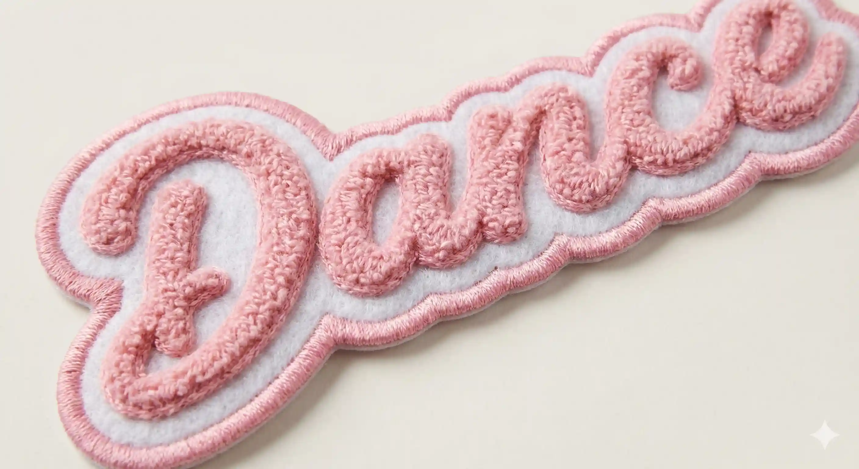 Custom chenille dance patches