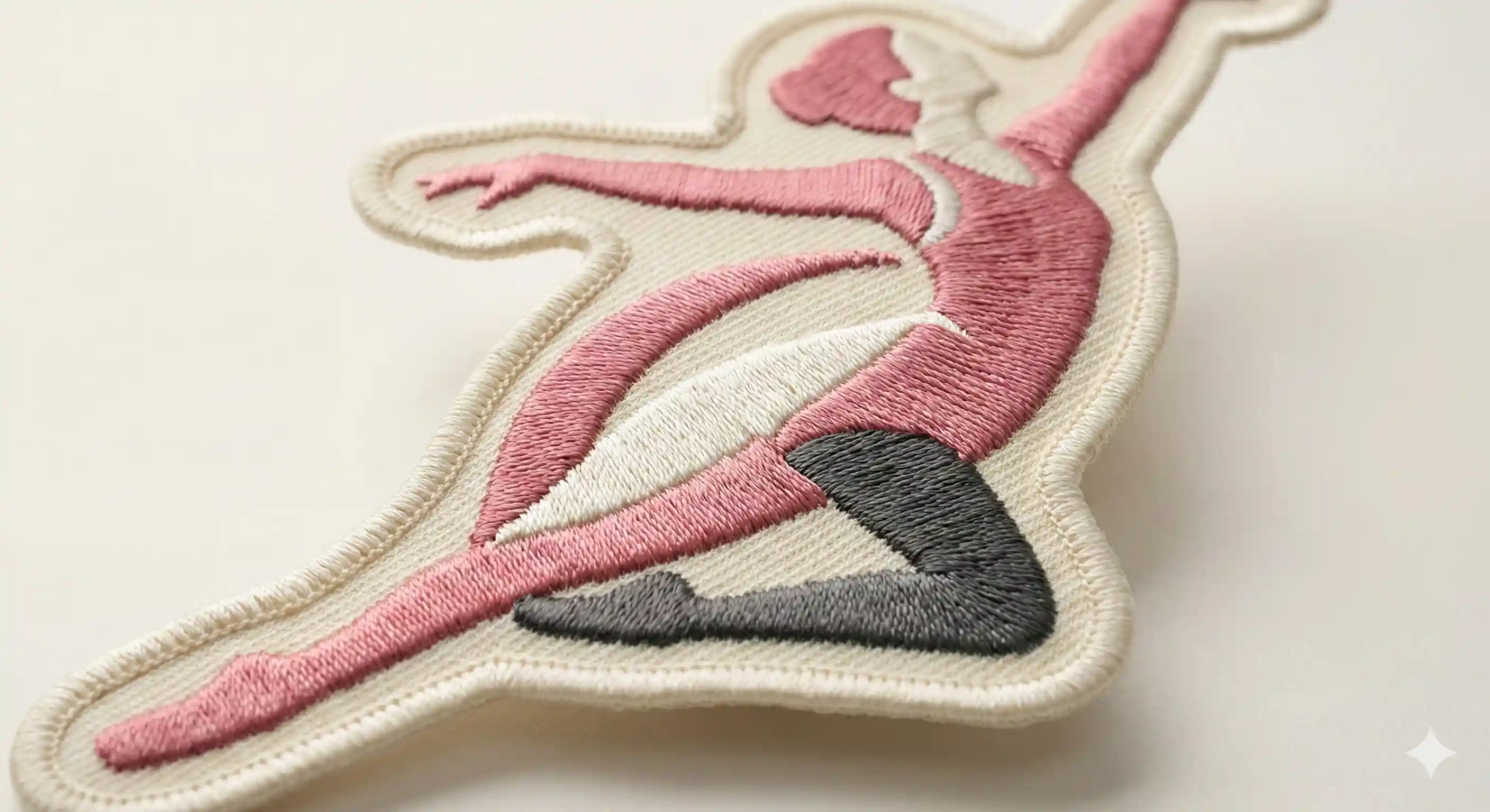 Embroidered patch example